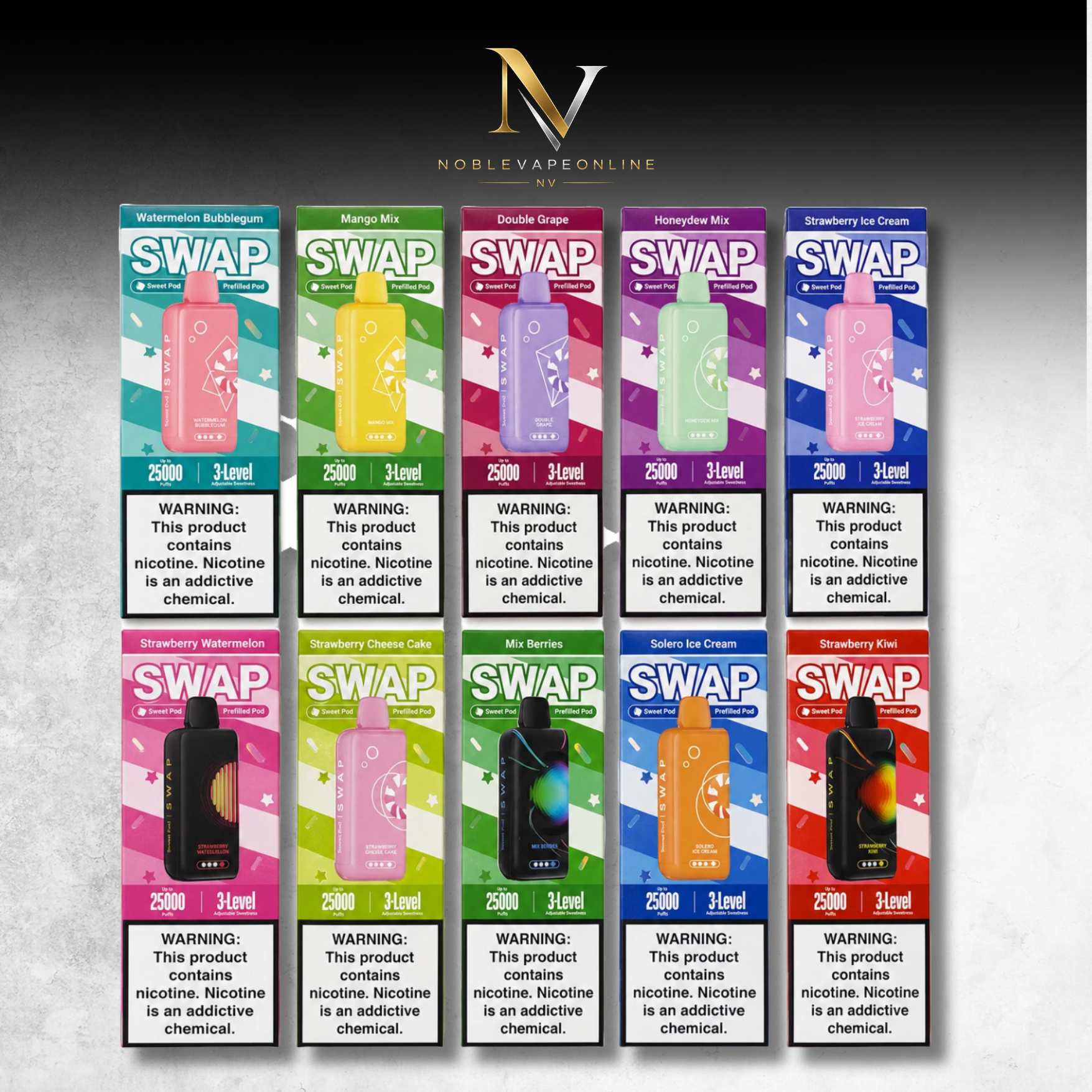 ELFBAR SWAP 25K PUFF FLAVOUR